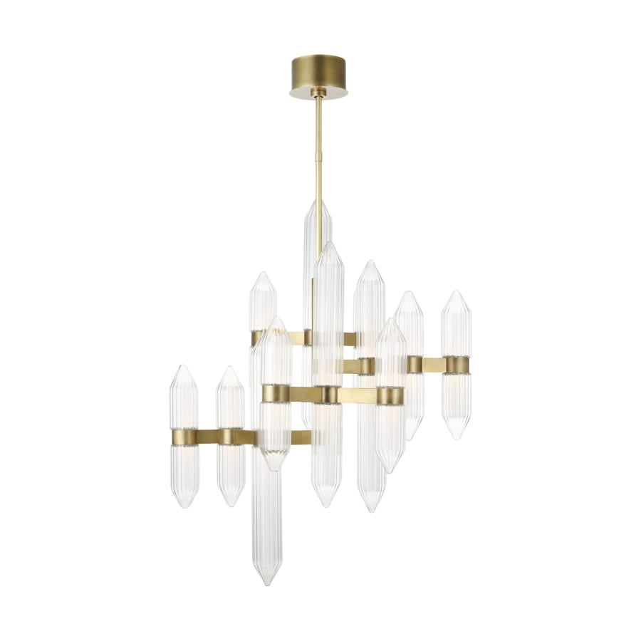 Visual Comfort Langston 12 Light 31" Wide LED Chandelier