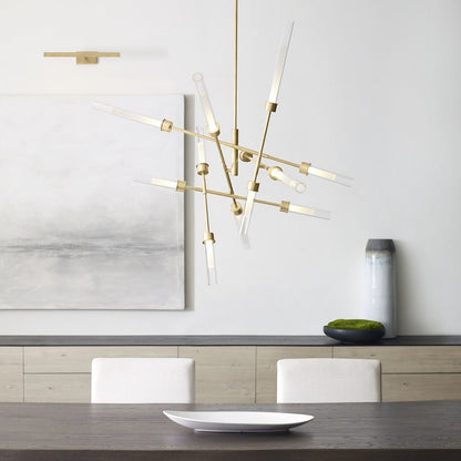 Visual Comfort Linger 12 Light 52" Wide LED Abstract Chandelier