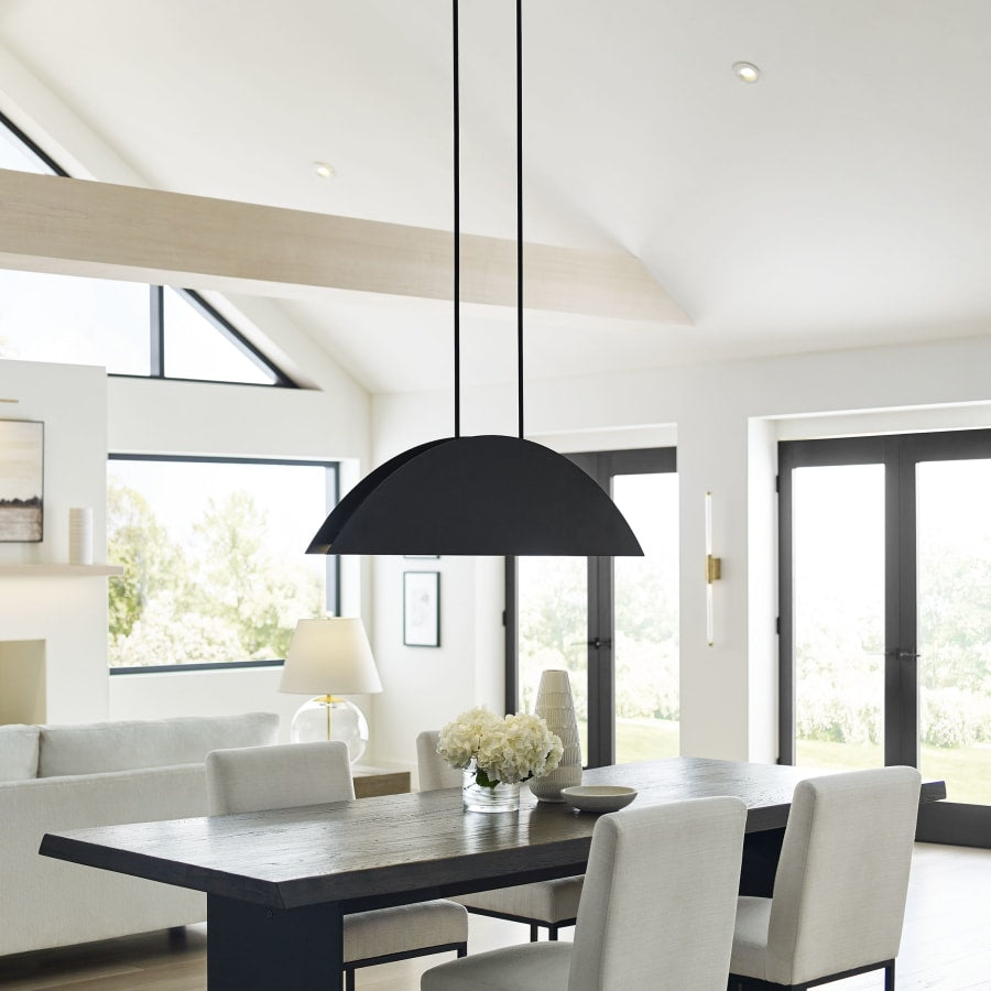 Visual Comfort Bau 50" Wide LED Linear Chandelier