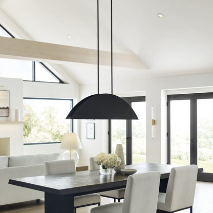 Visual Comfort Bau 50" Wide LED Linear Chandelier