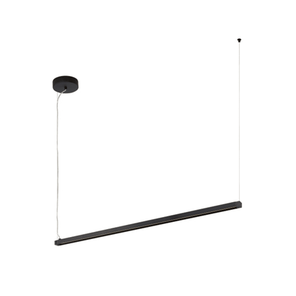 Visual Comfort Dyna 93-1/2" Wide Integrated LED Linear Chandelier with Surface Mounted Transformer
