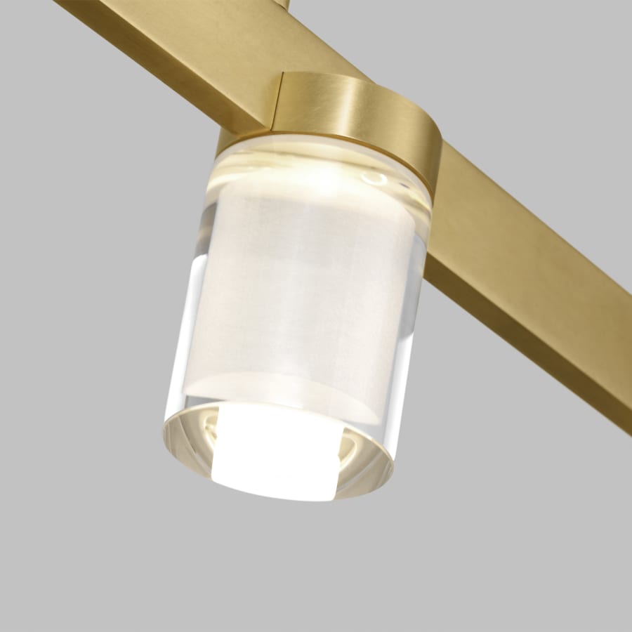 Visual Comfort Esfera 6 Light 60" Wide LED Linear Chandelier -277