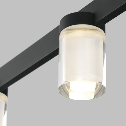 Visual Comfort Esfera 6 Light 60" Wide LED Linear Chandelier