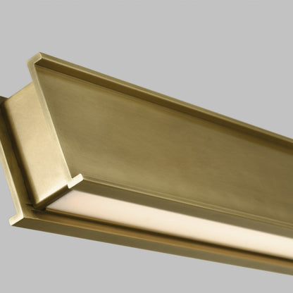 Visual Comfort I-Beam 72" Wide LED Linear Chandelier