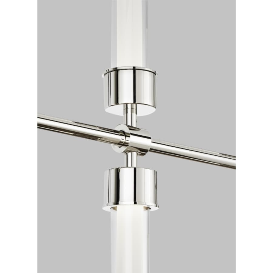 Visual Comfort Linger 10 Light 3" Wide LED Linear Chandelier