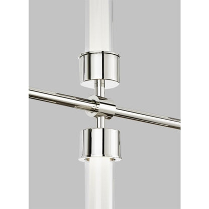 Visual Comfort Linger 10 Light 3" Wide LED Linear Chandelier
