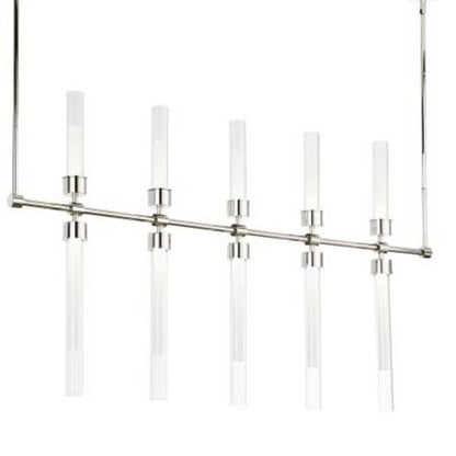 Visual Comfort Linger 10 Light 3" Wide LED Linear Chandelier