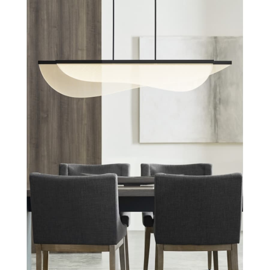 Visual Comfort Nyra 3 Light 10" Wide LED Linear Chandelier