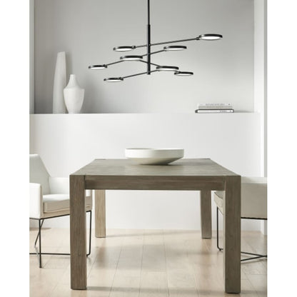 Visual Comfort Spectica 8 Light 6" Wide LED Chandelier
