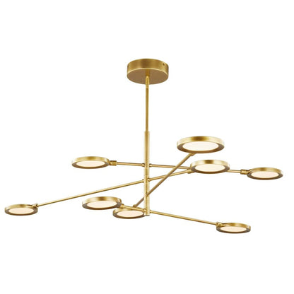 Visual Comfort Spectica 8 Light 6" Wide LED Chandelier