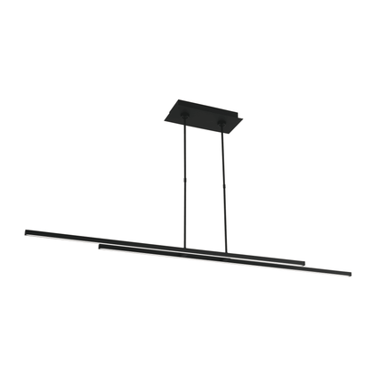 Visual Comfort Stagger 60" Wide Linear Chandelier
