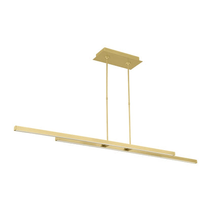 Visual Comfort Stagger 60" Wide Linear Chandelier