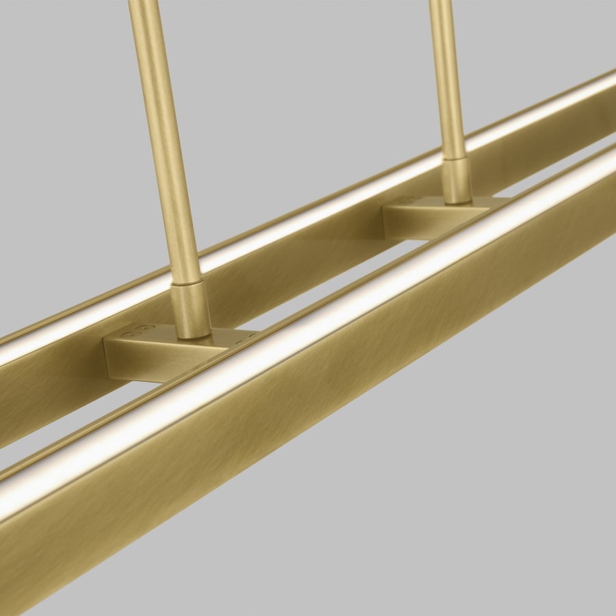Visual Comfort Stagger 60" Wide Linear Chandelier