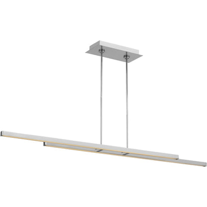 Visual Comfort Stagger 60" Wide Linear Chandelier
