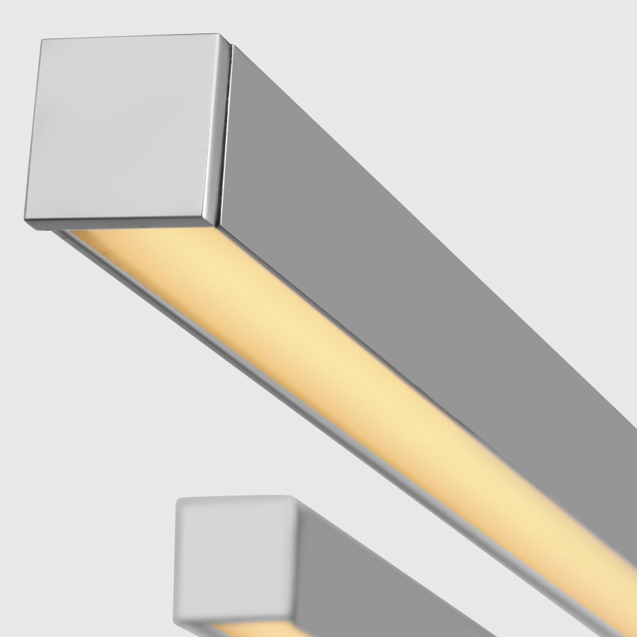 Visual Comfort Stagger 60" Wide Linear Chandelier