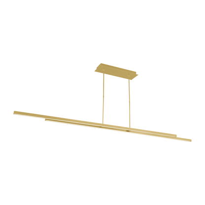 Visual Comfort Stagger 84" Wide Linear Chandelier