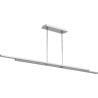 Visual Comfort Stagger 84" Wide Linear Chandelier