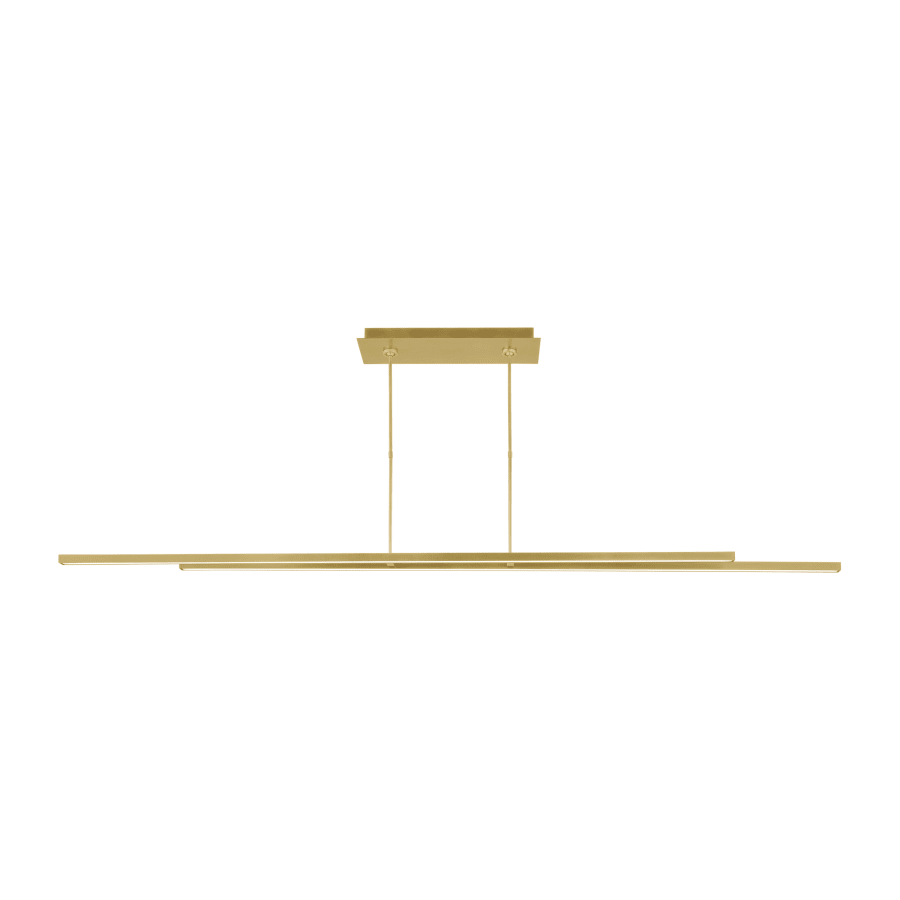 Visual Comfort Stagger 84" Wide Linear Chandelier