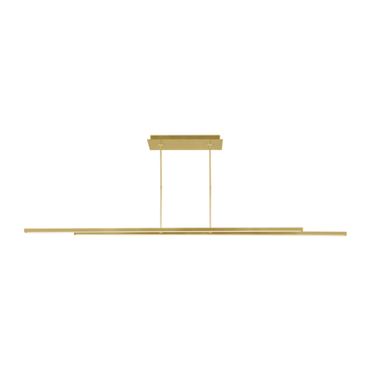 Visual Comfort Stagger 84" Wide Linear Chandelier