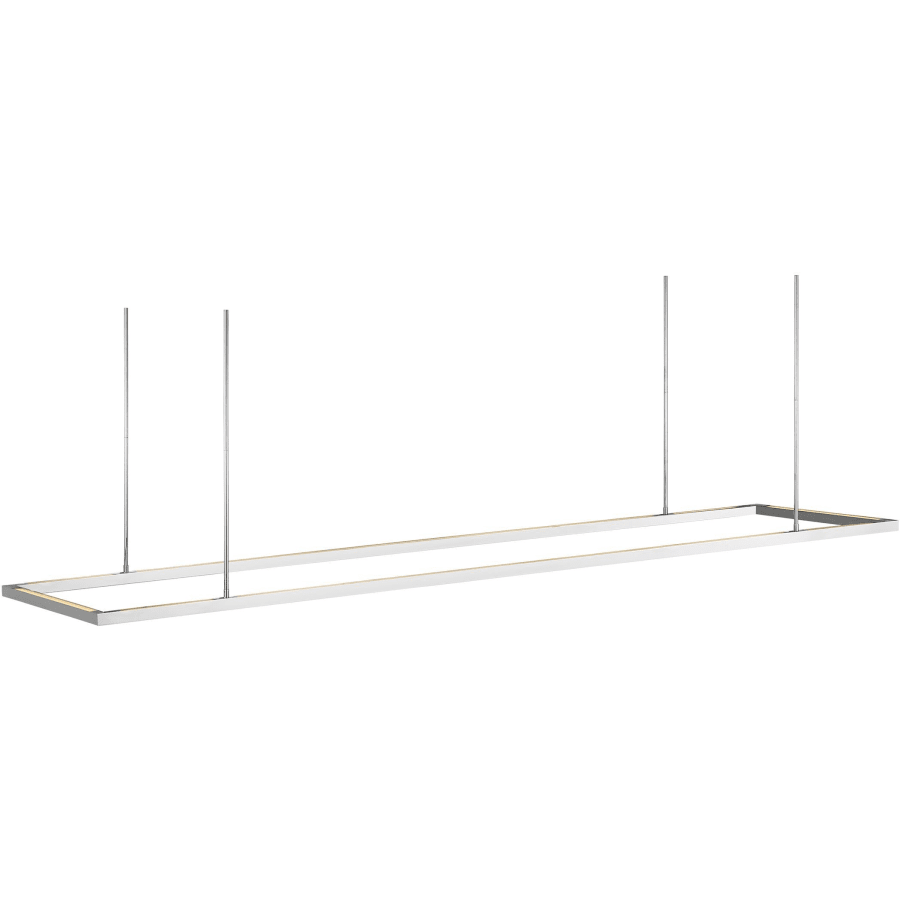 Visual Comfort Stagger 84" Wide Linear Chandelier