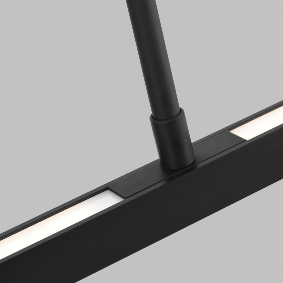 Visual Comfort Stagger 84" Wide Linear Chandelier