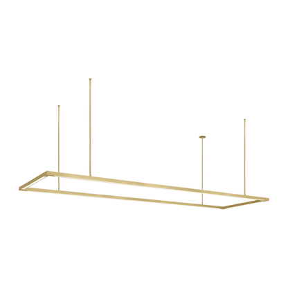 Visual Comfort Stagger 84" Wide Linear Chandelier