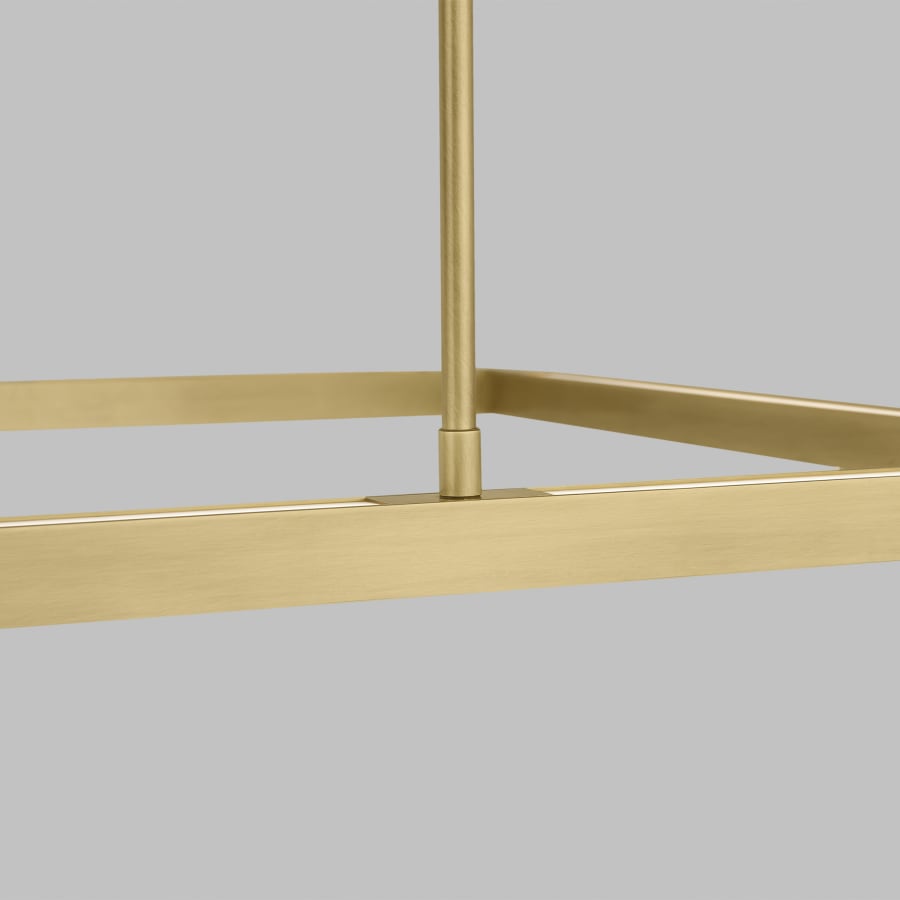 Visual Comfort Stagger 84" Wide Linear Chandelier