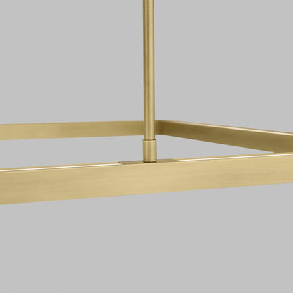 Visual Comfort Stagger 84" Wide Linear Chandelier