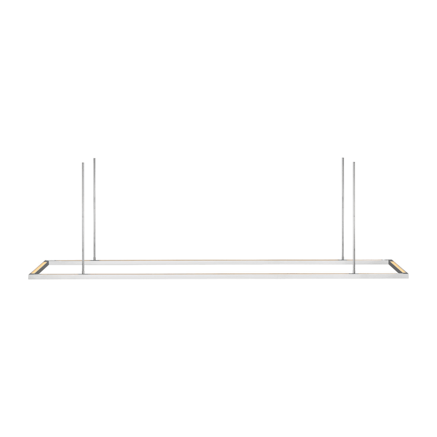 Visual Comfort Stagger 84" Wide Linear Chandelier
