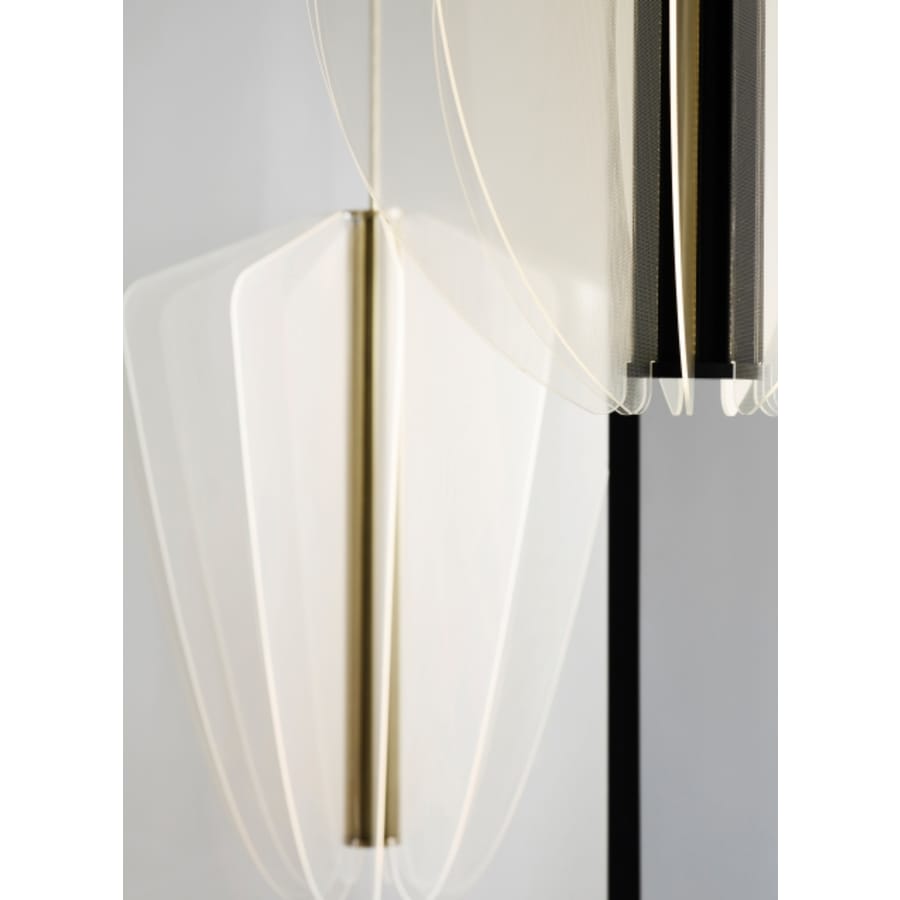 Visual Comfort Nyra 28" Wide LED Abstract Chandelier