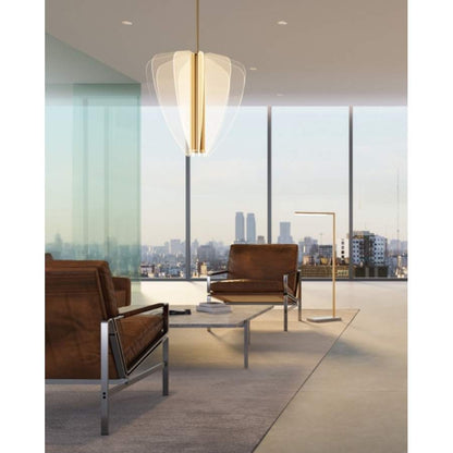 Visual Comfort Nyra 43" Wide LED Abstract Chandelier