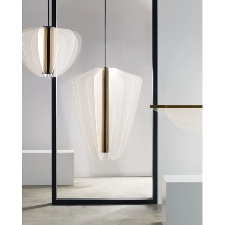 Visual Comfort Nyra 43" Wide LED Abstract Chandelier