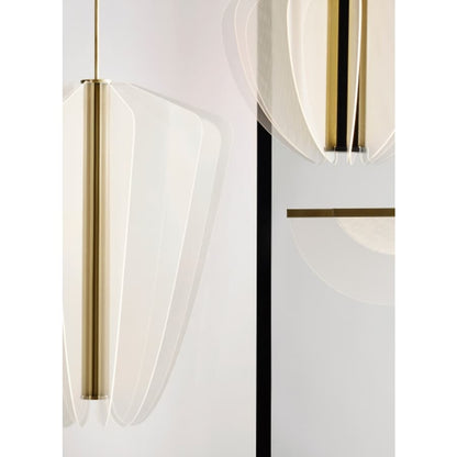 Visual Comfort Nyra 43" Wide LED Abstract Chandelier