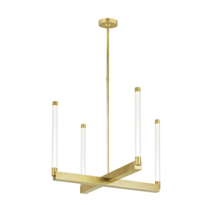 Visual Comfort Phobos 24" Wide LED Linear Chandelier - 277 Volt
