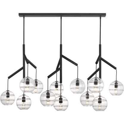 Visual Comfort Sedona 63" Wide 12 Light Chandelier