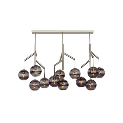Visual Comfort Sedona 12 Light 63" Wide LED Linear Chandelier