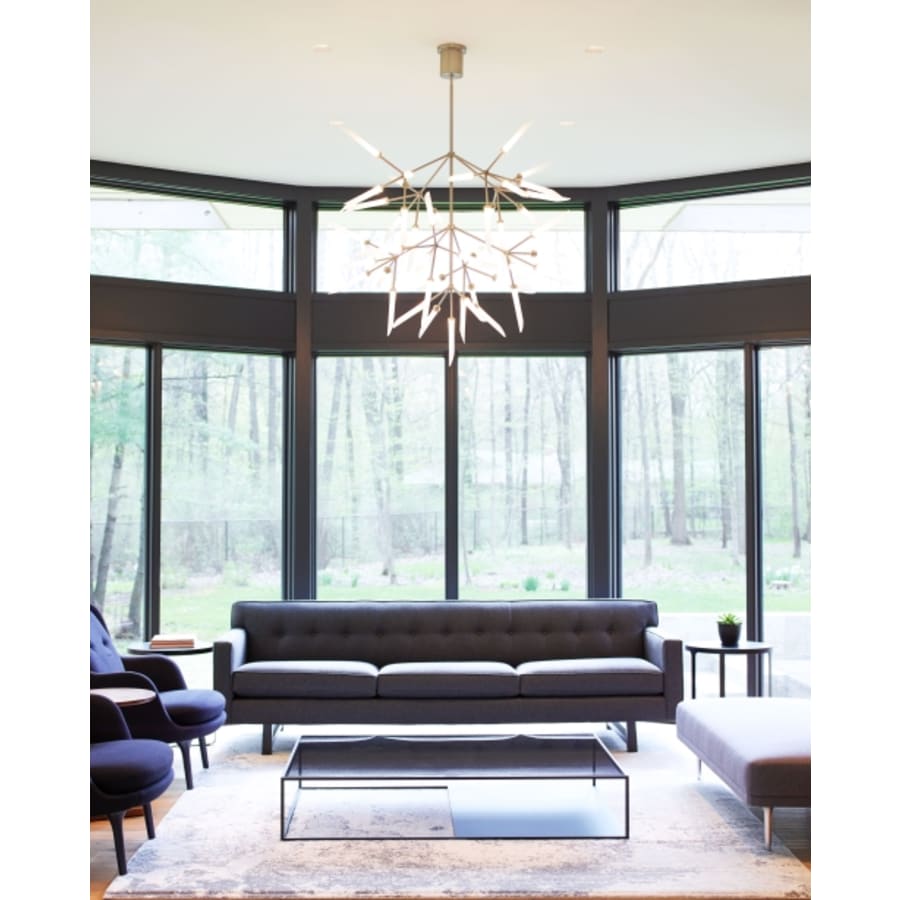 Visual Comfort Spur 45 Light 42" Wide LED Sputnik Chandelier