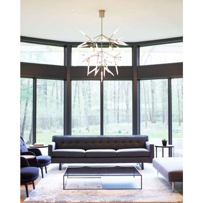 Visual Comfort Spur 45 Light 42" Wide LED Sputnik Chandelier