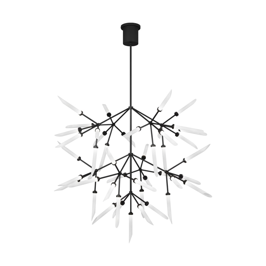 Visual Comfort Spur 45 Light 42" Wide LED Sputnik Chandelier