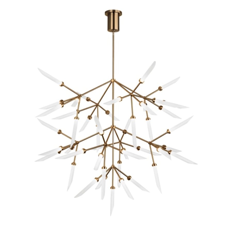 Visual Comfort Spur 45 Light 42" Wide LED Abstract Chandelier