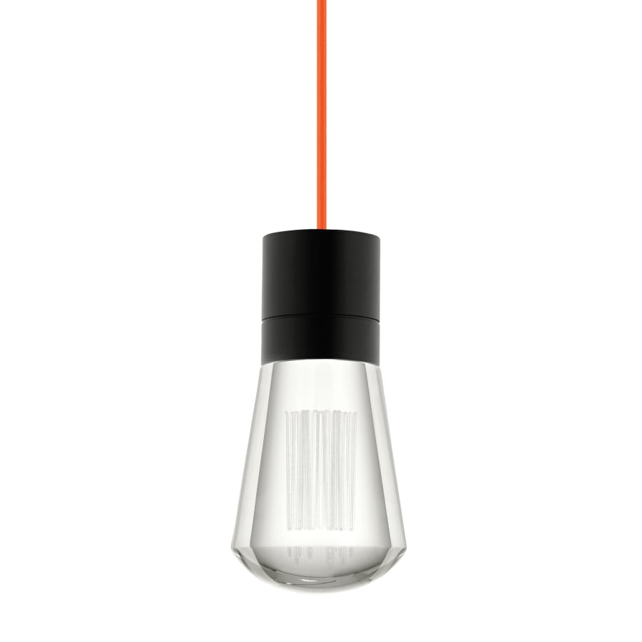 Visual Comfort Alva 11 Light 4" Wide LED Multi Light Pendant with Orange Cord - 2200K