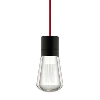 Visual Comfort Alva 11 Light 4" Wide LED Multi Light Pendant with Red Cord - 2200K