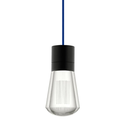 Visual Comfort Alva 11 Light 4" Wide LED Multi Light Pendant with Blue Cord - 3000K