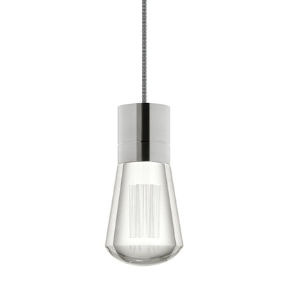 Visual Comfort Alva 3 Light 4" Wide LED Multi Light Pendant with Black and White Cord - 2200K