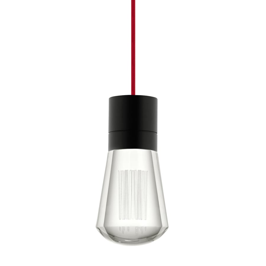 Visual Comfort Alva 3 Light 4" Wide LED Multi Light Pendant with Red Cord - 2200K