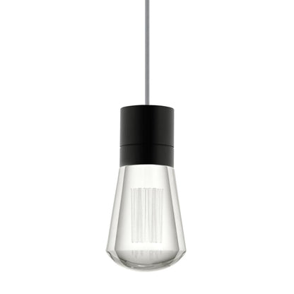 Visual Comfort Alva 3 Light 4" Wide LED Multi Light Pendant with Gray Cord - 2200K