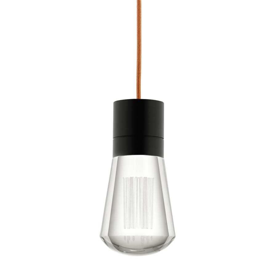 Visual Comfort Alva 7 Light 4" Wide LED Multi Light Pendant with Purple Cord - 2200K