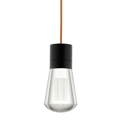 Visual Comfort Alva 7 Light 4" Wide LED Multi Light Pendant with Purple Cord - 2200K