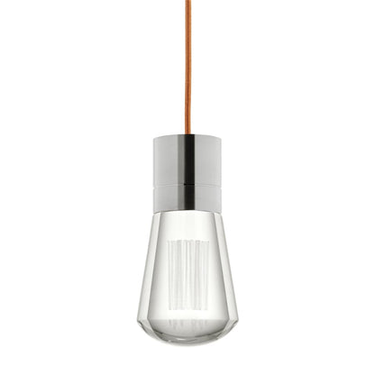 Visual Comfort Alva 7 Light 4" Wide LED Multi Light Pendant with Purple Cord - 3000K