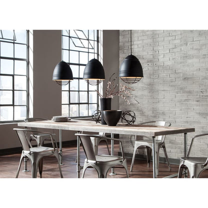 Visual Comfort Loft Grande 3 Light 17" Wide Pendant with Aluminum Dome Shade